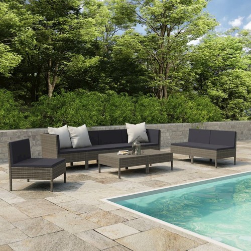 Garden furniture set grey - set,