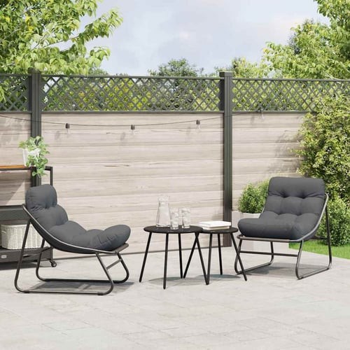 Garden furniture pcs black - furniture, 2